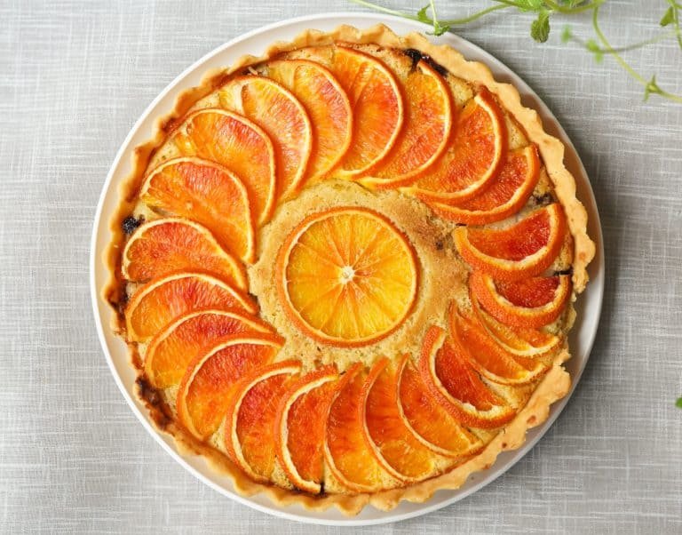 Apelsin- mandeltårta